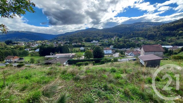 terrain à vendre - 1332.0 m2 - FRESSE SUR MOSELLE - 88 - LORRAINE - Century 21 Marion Et Colin